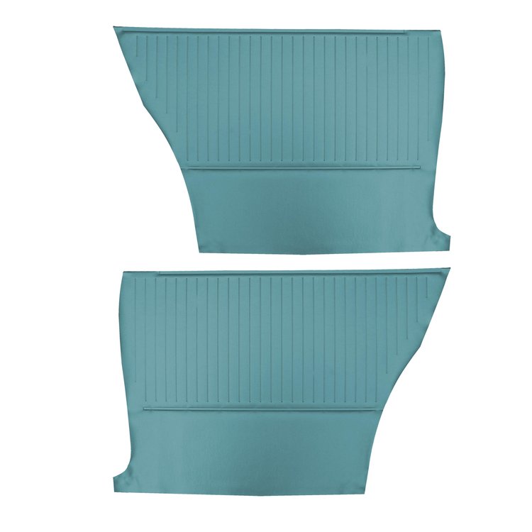DO64GH00048419G 64 CHEVELLE/MALIBU HTP REAR PANELS - NOS LIGHT AQUA