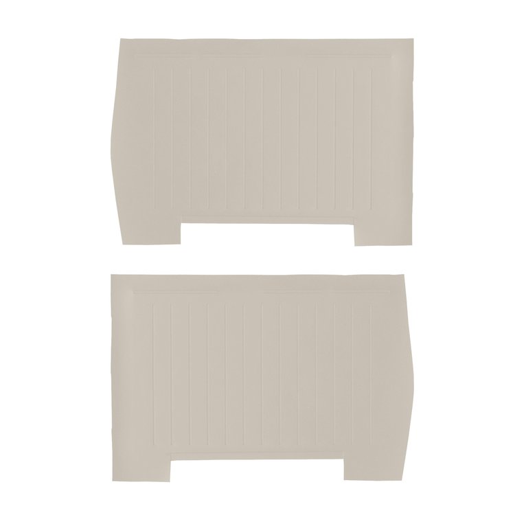 DO64GH00056220G 64 CHEVELLE/MALIBU CONV REAR PANELS - FROST WHITE