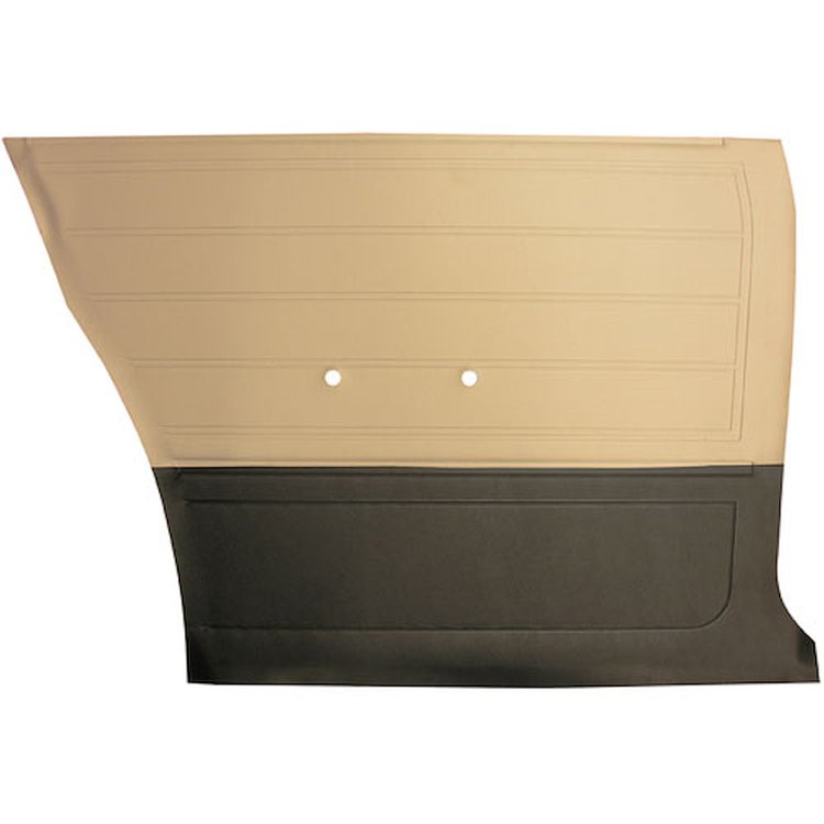DO65GH00048221G 65 CHEVELLE/MALIBU HARDTOP REAR PANELS - WHITE/BLACK