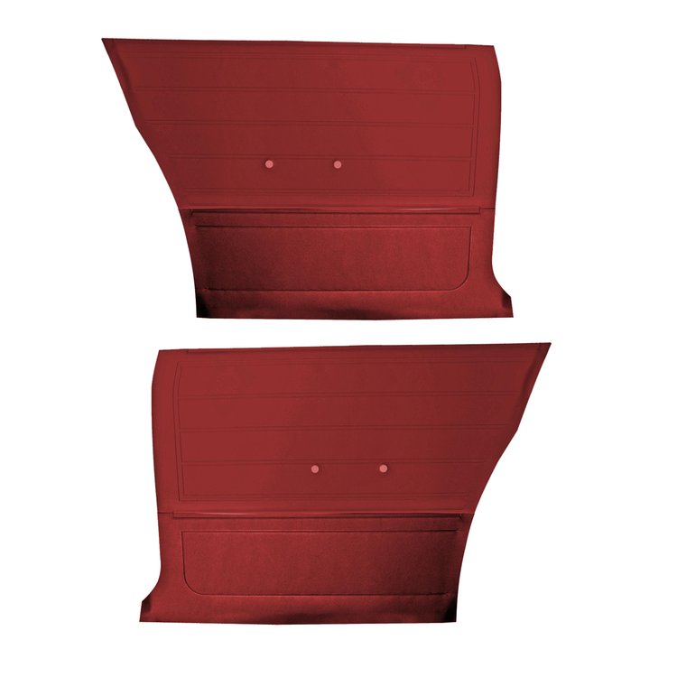 DO65GH00048501G 65 CHEVELLE/MALIBU HARDTOP REAR PANELS - RED