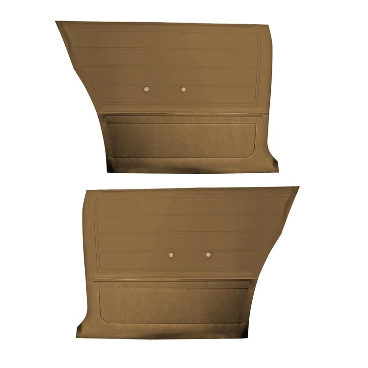 DO65GH00048679G 65 CHEVELLE/MALIBU HARDTOP REAR PANELS - SADDLE