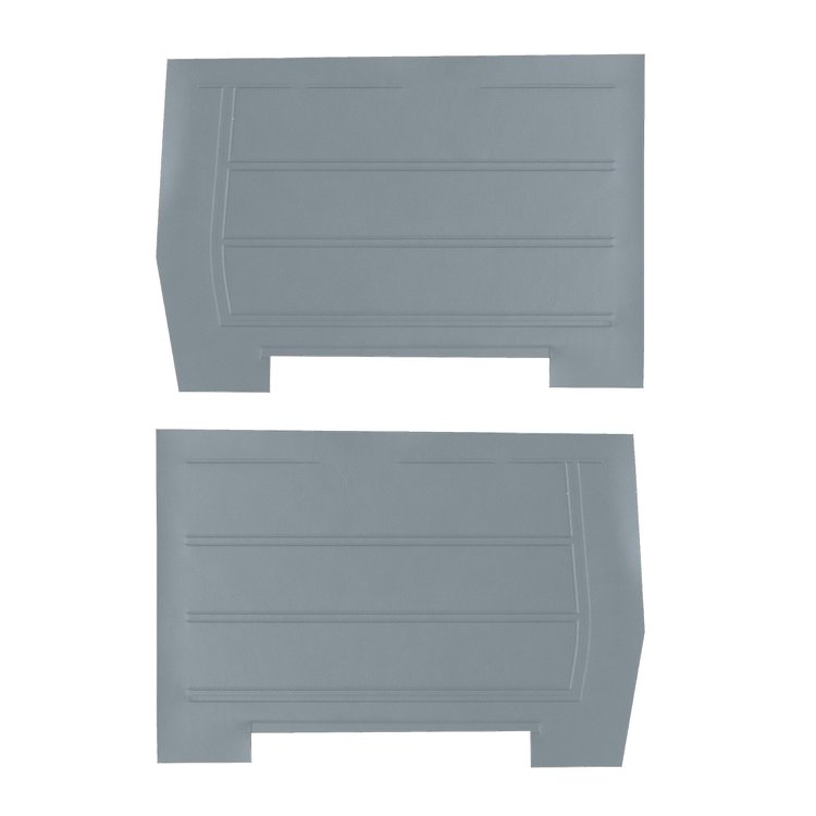 DO65GH00056140G 65 CHEVELLE/MALIBU CONVERTIBLE REAR PANELS - NOS SLATE