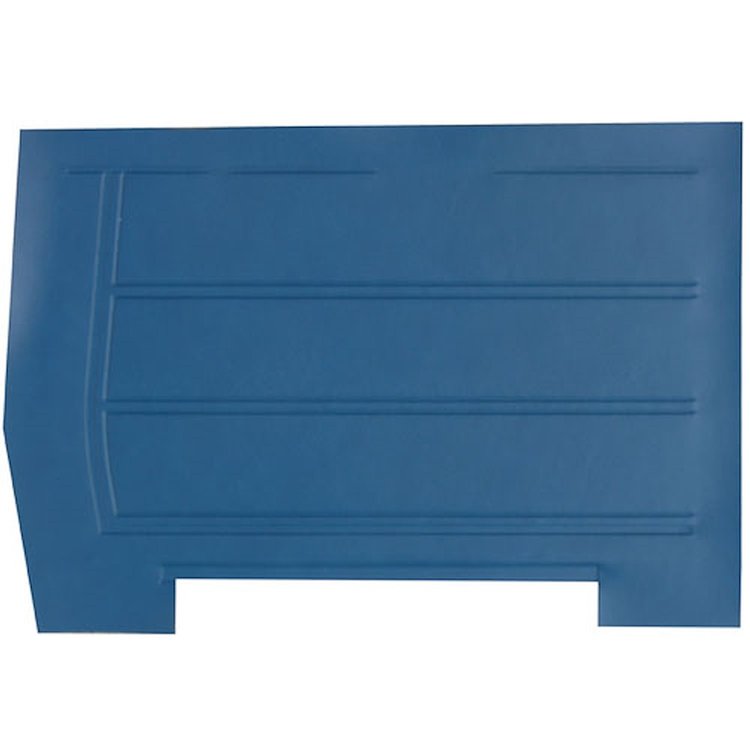 DO65GH00056325G 65 CHEVELLE/MALIBU CONVERTIBLE REAR PANELS - METALLIC BLUE