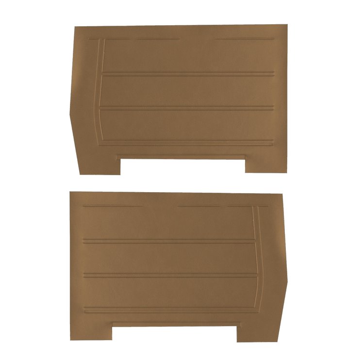DO65GH00056679G 65 CHEVELLE/MALIBU CONVERTIBLE REAR PANELS - SADDLE