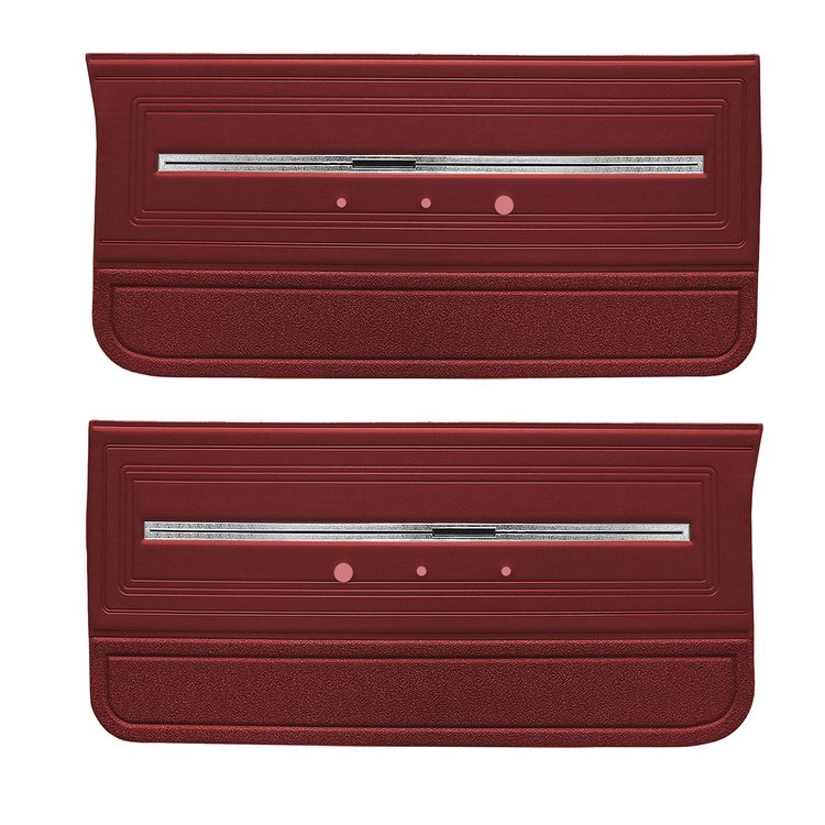 DO66GH00012526G 66 CHEVELLE/MALIBU FRONT DOOR PANELS - BRONZE