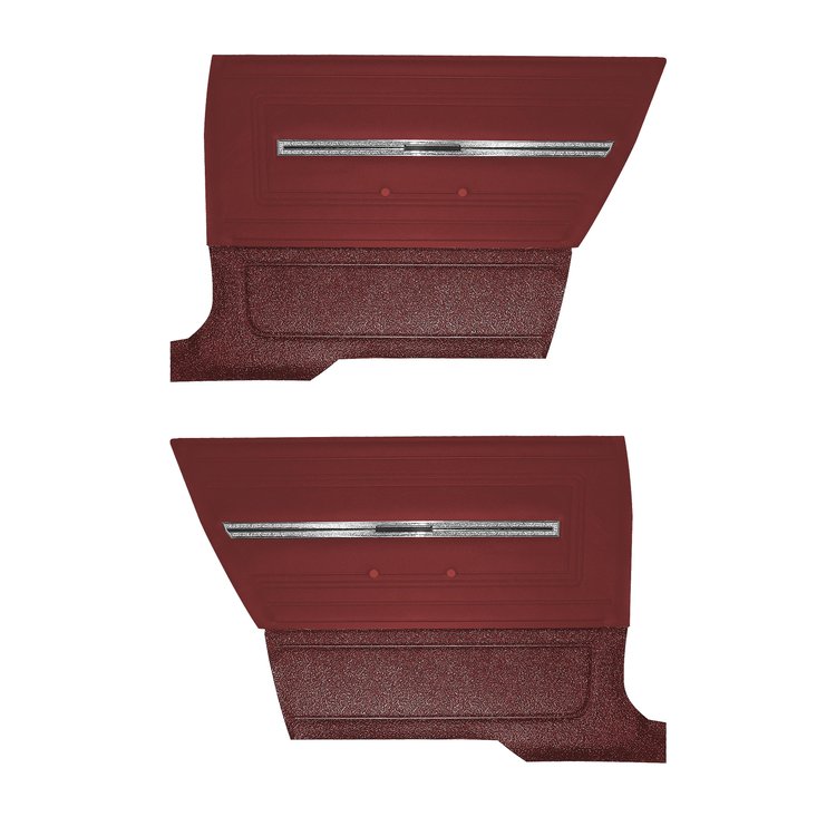 DO66GH00048526G 66 CHEVELLE/MALIBU HTP REAR PANELS - BRONZE
