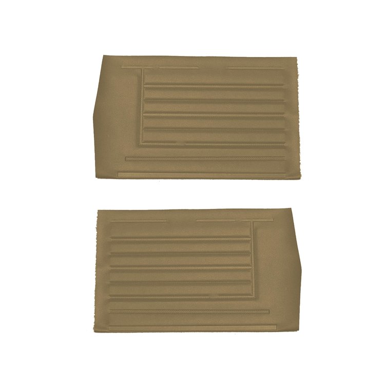 DO67GH00056651G 67 CHEVELLE/MALIBU CONVERTIBLE REAR PANELS - GOLD