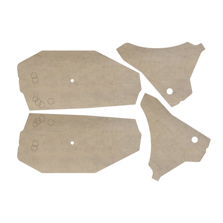 Door Panel Die-Cut Water Shields