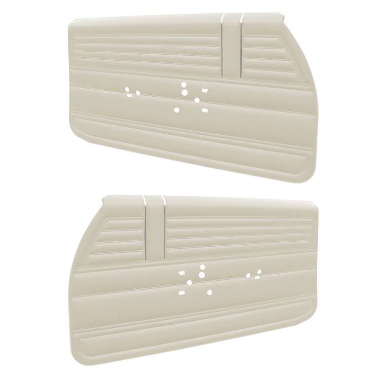 DO68GH00012204G-PA 68 CHEVELLE/MALIBU FRONT DOOR ASSEMBLY - METALLIC PARCHMENT
