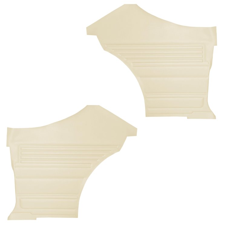 DO68GH00046204G 68 CHEVELLE/MALIBU HARDTOP REAR PANELS - MET. PARCHMENT