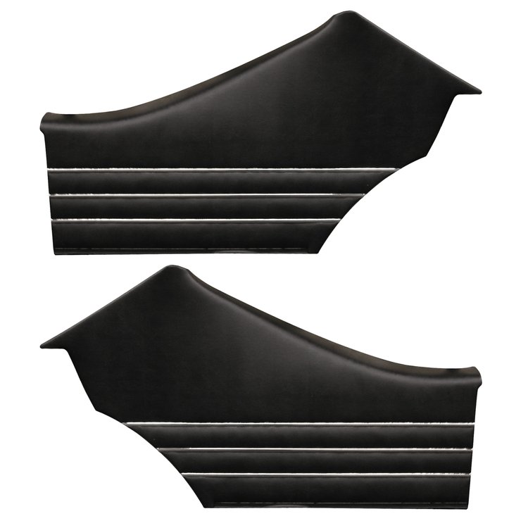 DO68GHD0048100G-PA 68 CHEVELLE/MALIBU BUICK REPMNT HTP REAR ASMBLY- BLACK