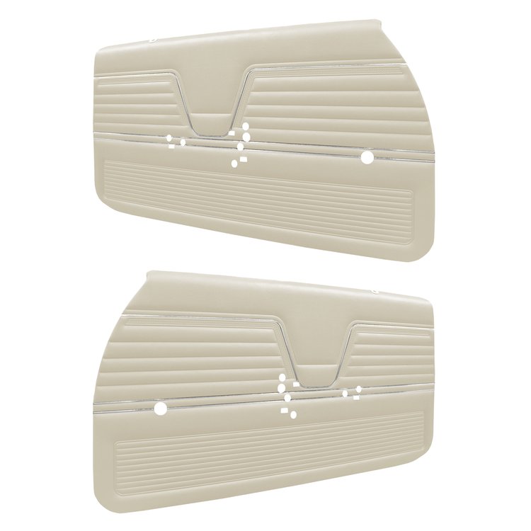 DO69GH00012239G-PA 69 CHEVELLE/MALIBU FRONT DOOR ASSEMBLY - METALLIC PARCHMENT