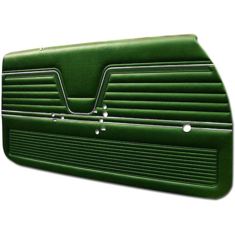 DO69GH00012469G-PA 69 CHEVELLE/MALIBU FRONT DOOR ASSEMBLY - DARK METALLIC GREEN