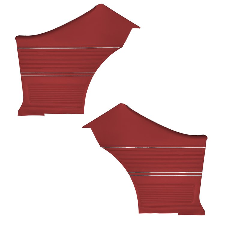 DO69GH00046511G-PA 69 CHEVELLE/MALIBU HDTP-REAR PANEL ASSEMBLY - RED