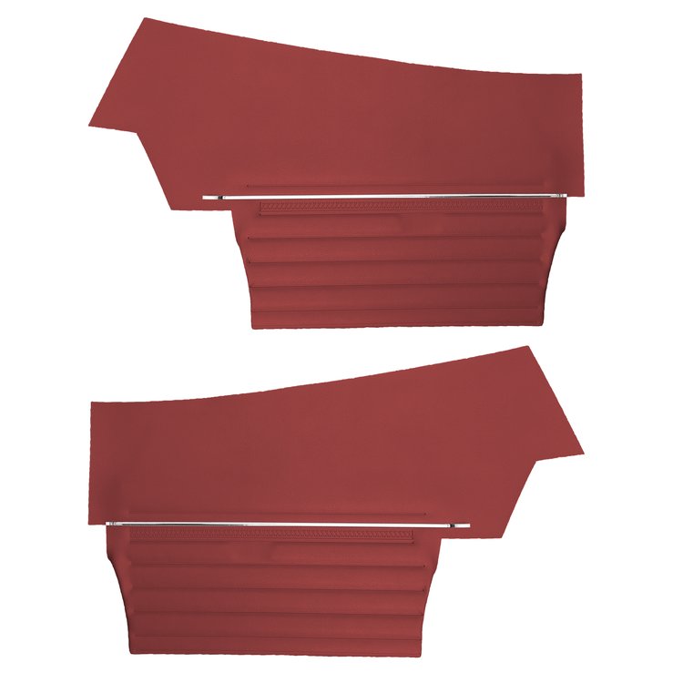 DO69GH00056511G 69 CHEVELLE/MALIBU CONVERTIBLE REAR PANELS - RED
