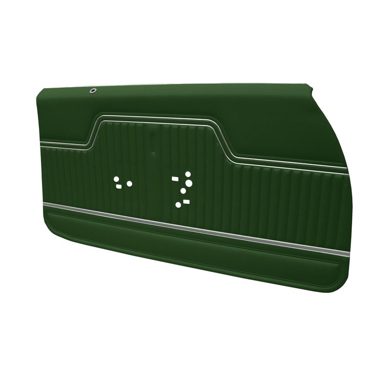 DO70GH00012460G-PA 70 CHEVELLE/MALIBU FRONT DOOR ASSEMBLY - METALLIC GREEN