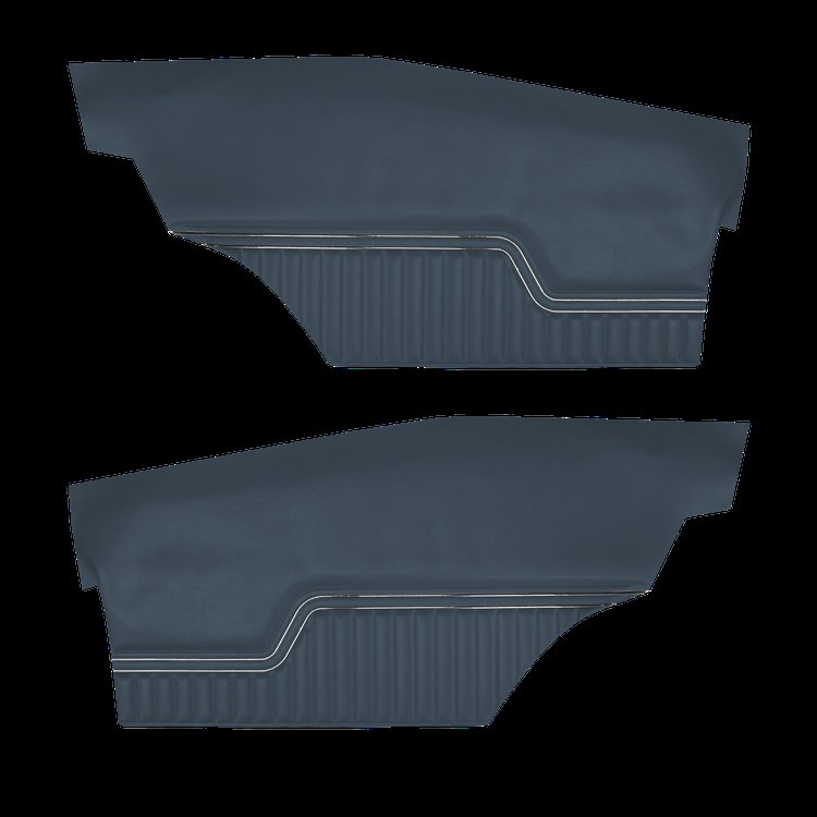 DO70GH00048380G 71/72 CHEVELLE/MALIBU HARDTOP REAR PANELS - BLUE