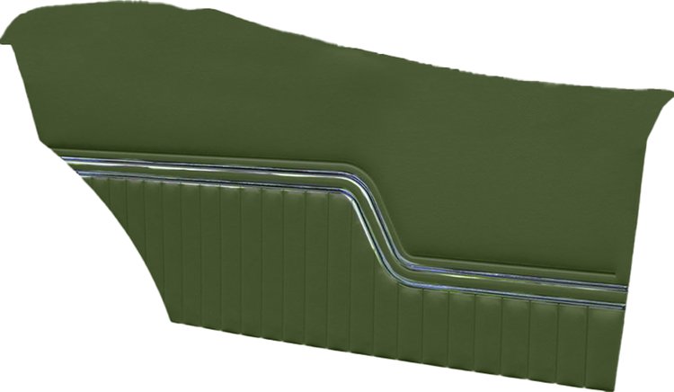 DO70GH00048415G-PA 71 CHEVELLE/MALIBU HARDTOP REAR PANEL ASSY-JADE GREEN