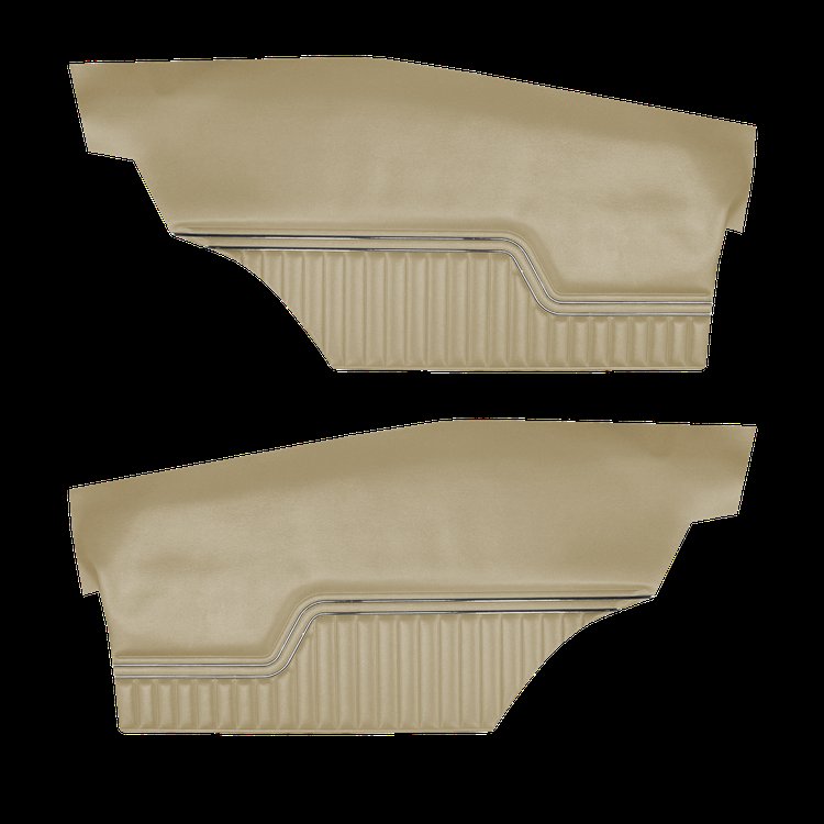 DO70GH00048695G 72 CHEVELLE/MALIBU HARDTOP REAR PANELS - SANDALWOOD