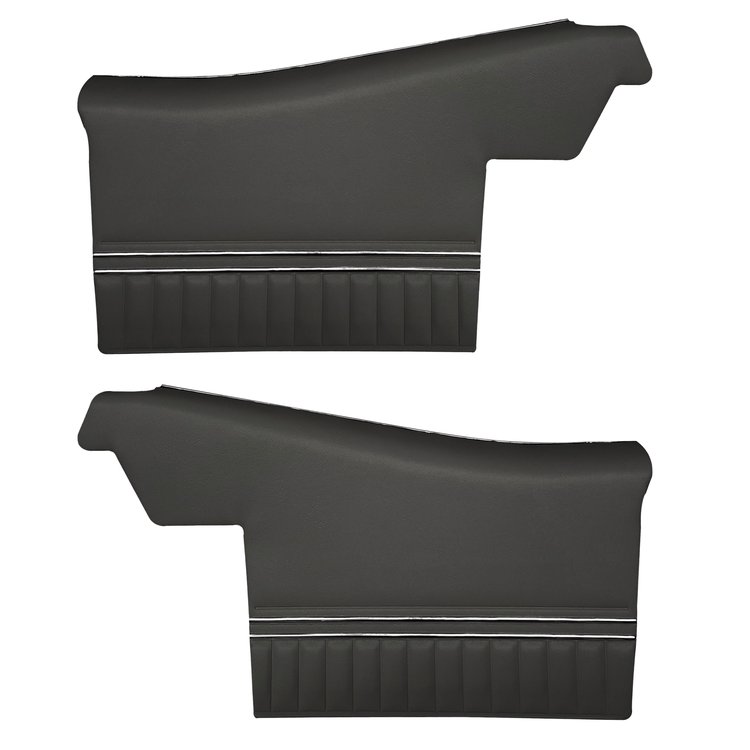DO70GH00056100G-PA 70/72 CHEVELLE/MALIBU CONV REAR PANEL ASSY - BLACK