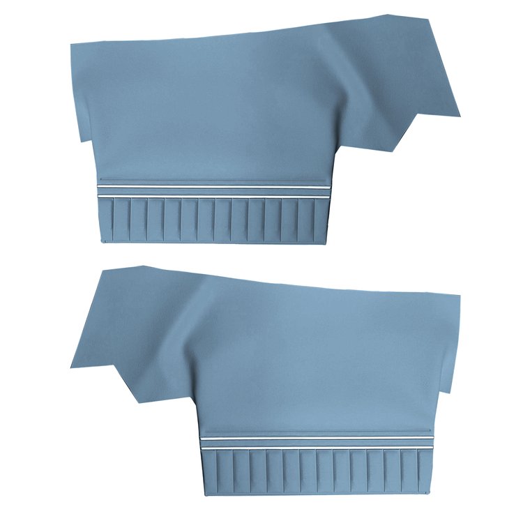 DO70GH00056310G 70 CHEVELLE/MALIBU CONVERTIBLE REAR PANELS - LT METALLIC BLUE