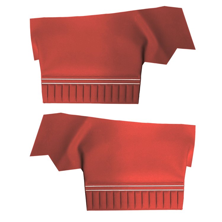 DO70GH00056513G 70 CHEVELLE/MALIBU CONVERTIBLE REAR PANELS - RED