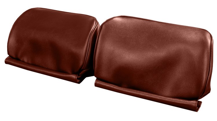 HC66GA00N14526G 66 GM A-BODY NON-ORIGINAL BKT HEADREST COVERS - NOS BRONZE