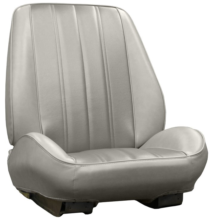 RS66GHE0010220G 66 CHEVELLE/MALIBU/EL CAMINO RALLYE BUCKET SEATS - WHITE