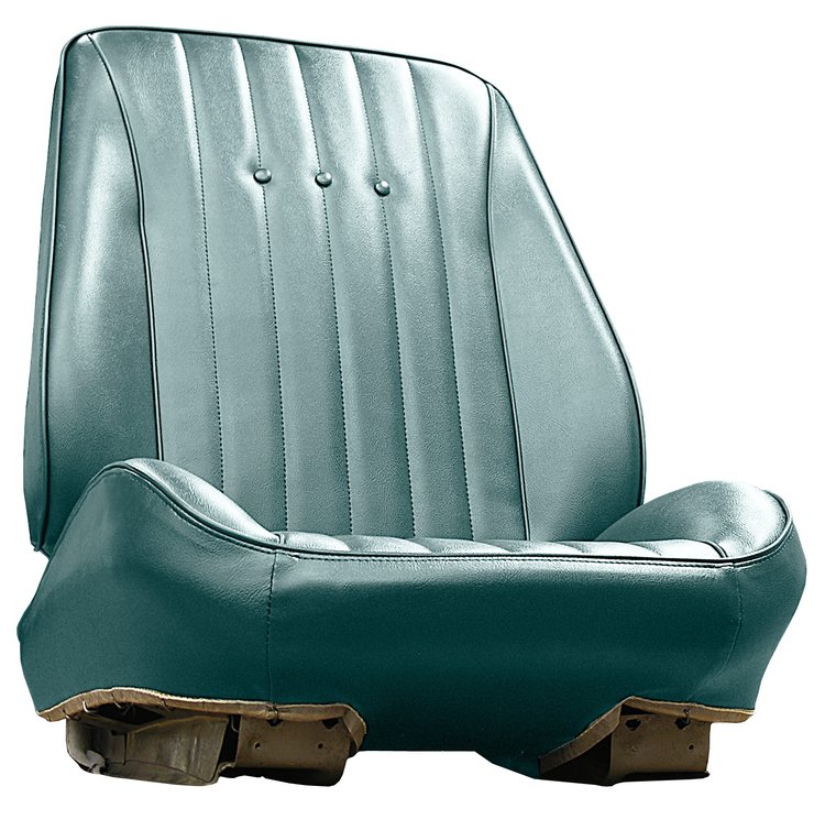 RS68GHE0010333G 68 CHEVELLE/MALIBU/EL CAMINO RALLYE BKT SEATS - TEAL BLUE