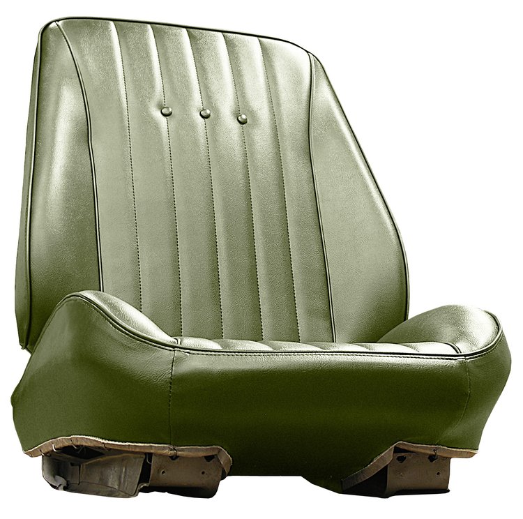RS68GHE0010645G 68 CHEVELLE/MALIBU/EL CAMINO RALLYE BKT SEATS - WILLOW GOLD