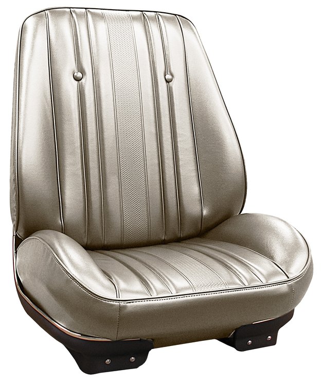 RS69GHE0010239G 69 CHEVELLE/MALIBU/EL CAMINO RALLYE BKT SEATS - MET PARCH