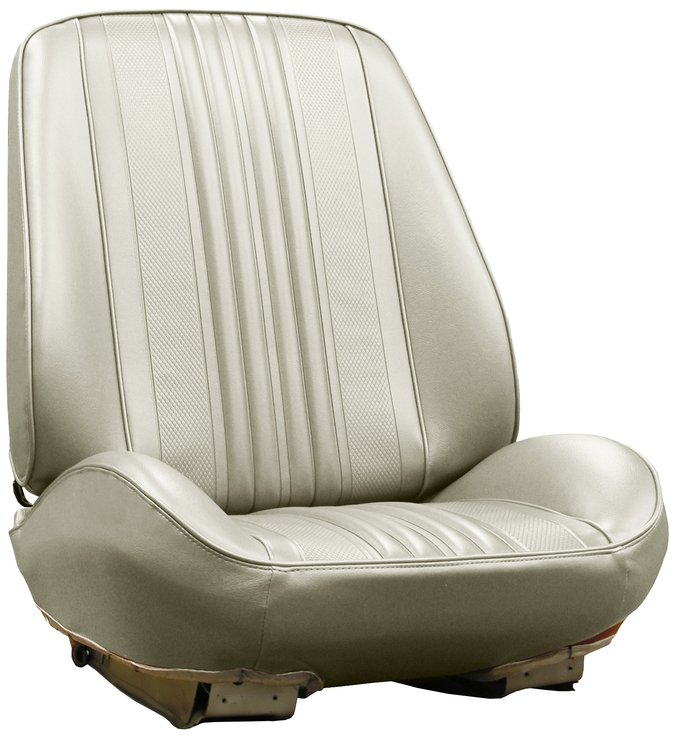 RS70GHE0010202G 70 CHEVELLE/MALIBU/EL CAMINO RALLYE BKT SEATS - PEARL WHITE