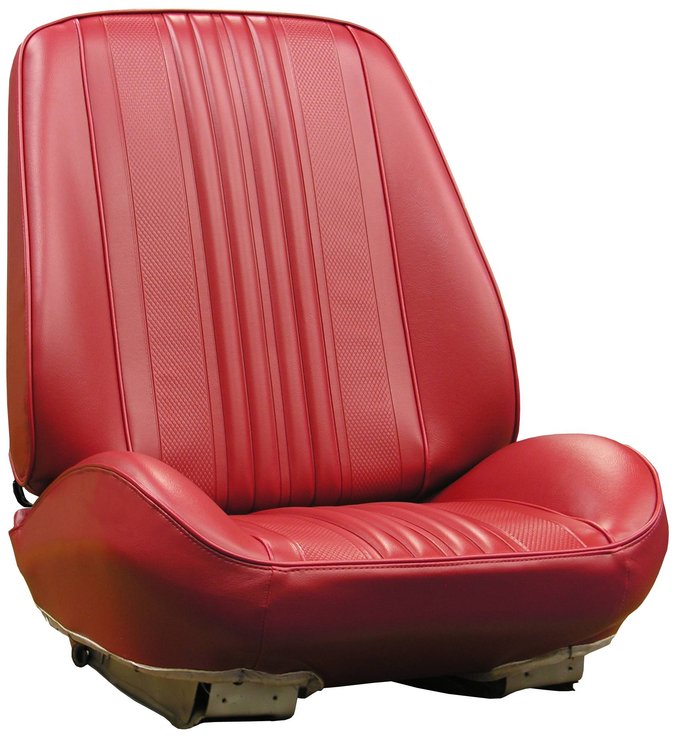 RS70GHE0010513G 70 CHEVELLE/MALIBU/EL CAMINO RALLYE BUCKET SEATS - RED