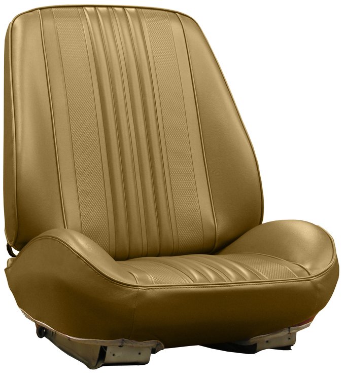 RS70GHE0010683G 70 CHEVELLE/MALIBU/EL CAMINO RALLYE BUCKET SEATS -SADDLE