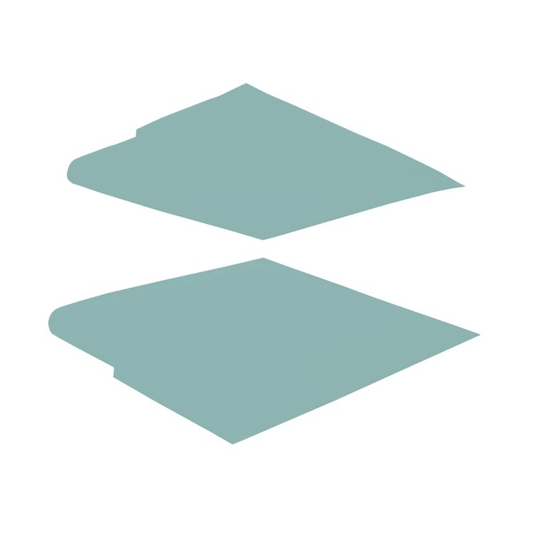 SB64GH04B 64/65 CHEVELLE 300 SAIL PANEL- BASKETWEAVE AQUA