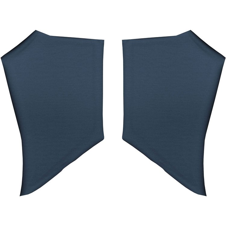 SB68GE07R 68/69 EL CAMINO SAIL PANELS - RIBBED DARK BLUE