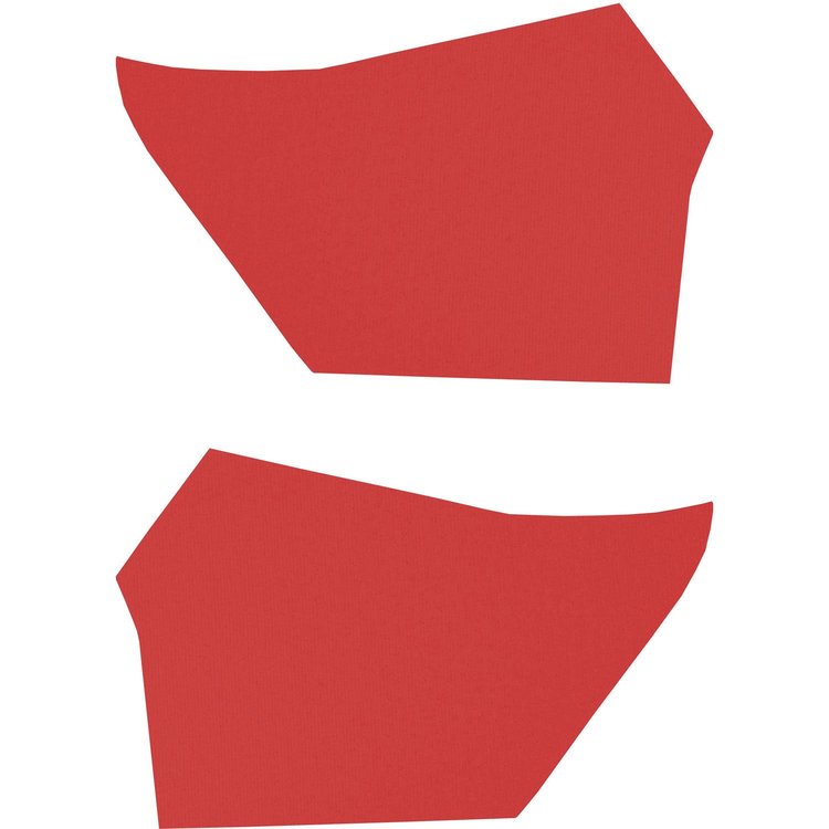 SB70GE20P 70/72 EL CAMINO SAIL PANELS - PERFORATED BRIGHT RED