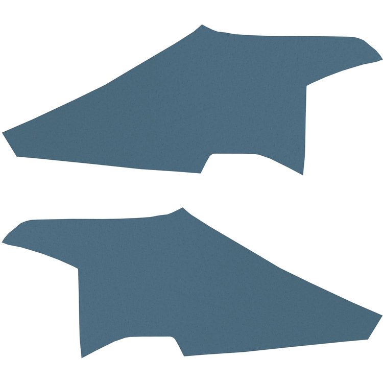 SB70GH11P 70/72 CHEVELLE/MALIBU SAIL PANEL - PERFORATED MEDIUM BLUE