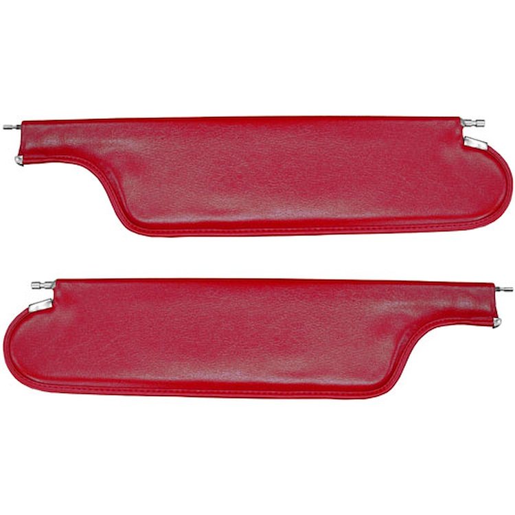 SV64GA508G-PA 64 GM A-BODY CONVERTIBLE SUN- VISORS - RED SEVILLE