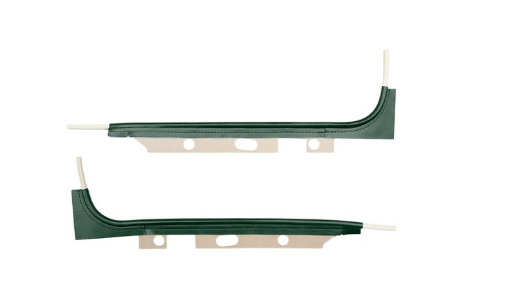 WI68GA00048469G 68/69 GM A-BODY HARDTOP/CONV. REAR PANEL WINDLACE-DK GREEN