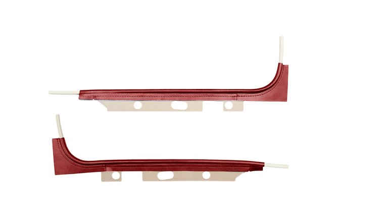 WI68GA00048511G 69 GM A-BODY HARDTOP/CONV. REAR PANEL WINDLACE- RED