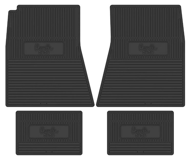 Vinyl Floor Mats 1970-72 Chevelle