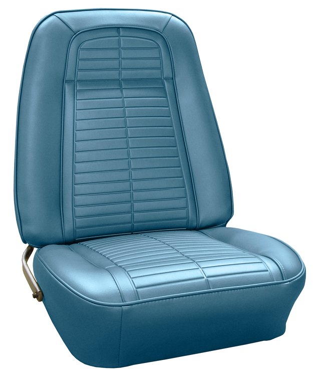AA67GFS0010338G 67 FIREBIRD HTP/CONV FRONT BUCKETS STANDARD - BRT BLUE