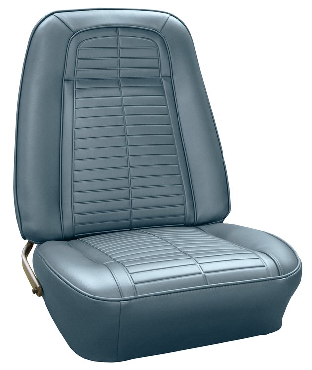 AA67GFS0010343G 67 FIREBIRD HTP/CONV FRONT BUCKETS STANDARD - MT BLUE