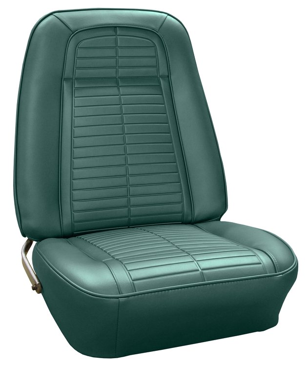 AA67GFS0010448G 67 FIREBIRD HTP/CONV FRONT BUCKETS STANDARD - DK MT TURQ