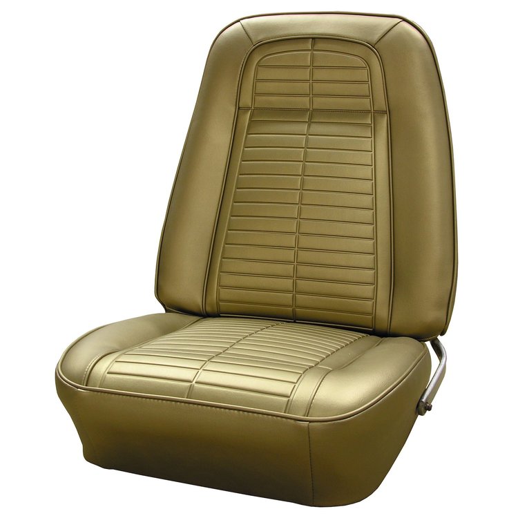AA67GFS0010651G 67 FIREBIRD HTP/CONV FRONT BUCKETS STANDARD - GOLD
