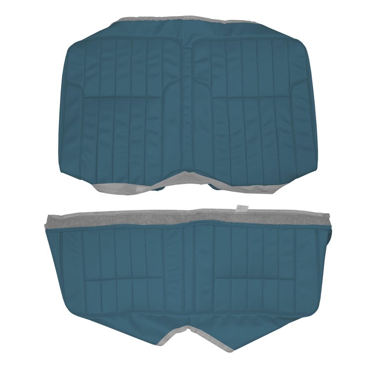 AA68GFD0048331G 68 FIREBIRD FIXED HTP REAR DELUXE - TEAL BLUE