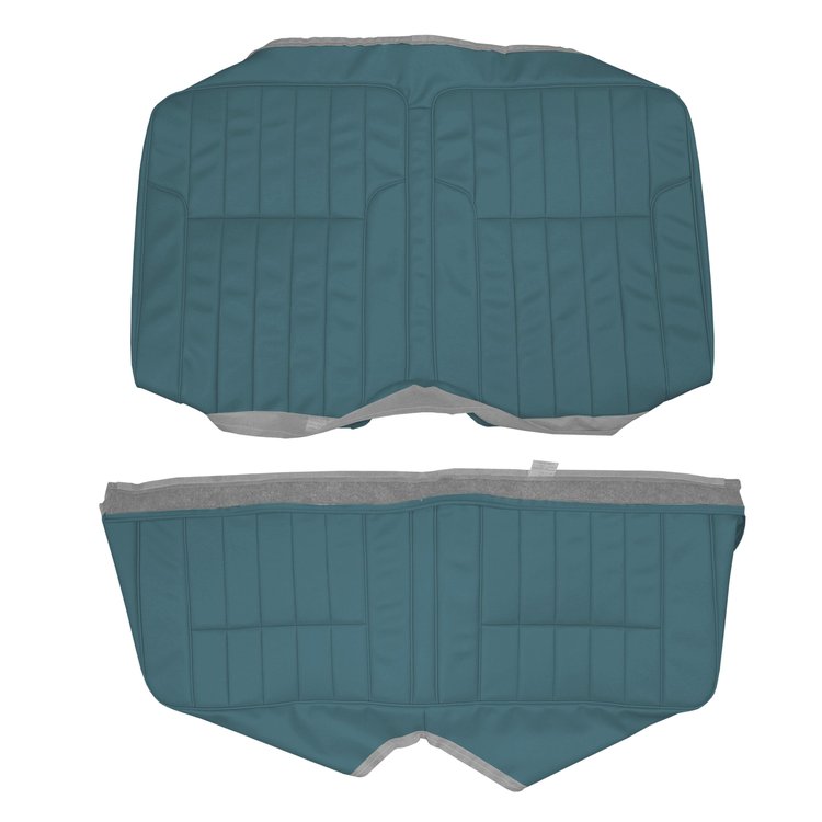 AA68GFD0048429G 68 FIREBIRD FIXED HTP REAR DELUXE - METALLIC TURQUOISE