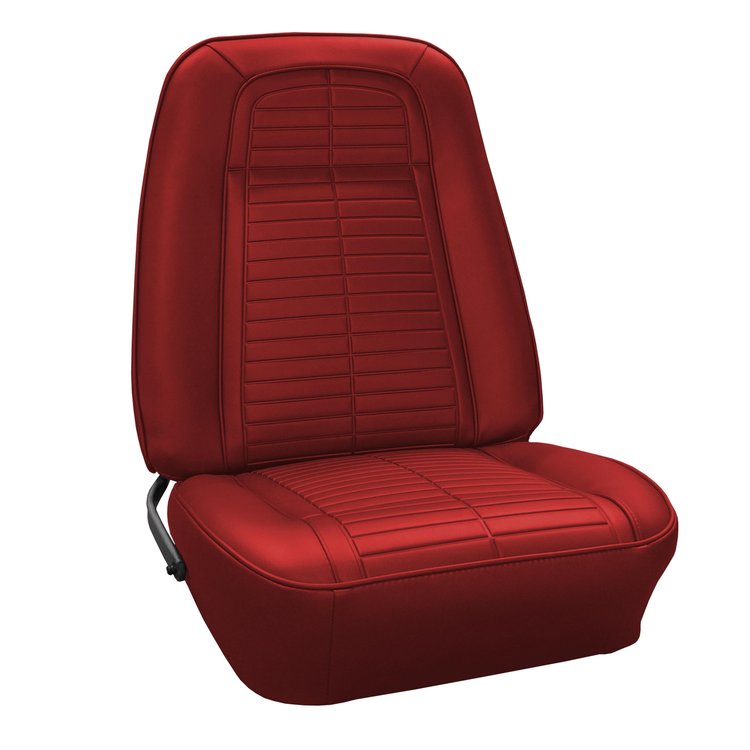 AA68GFS0010501G 68 FIREBIRD HTP/CONV FRONT BUCKETS STANDARD - RED