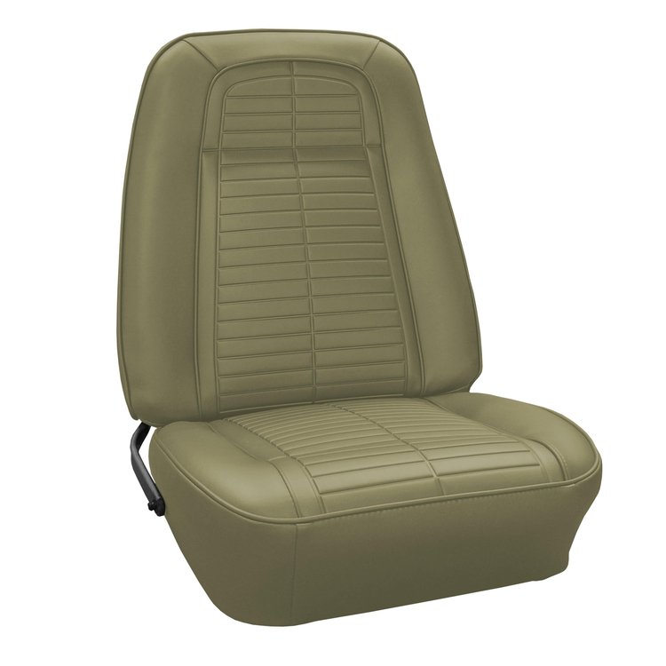 AA68GFS0010645G 68 FIREBIRD HTP/CONV FRONT BUCKETS STANDARD - WILL GOLD
